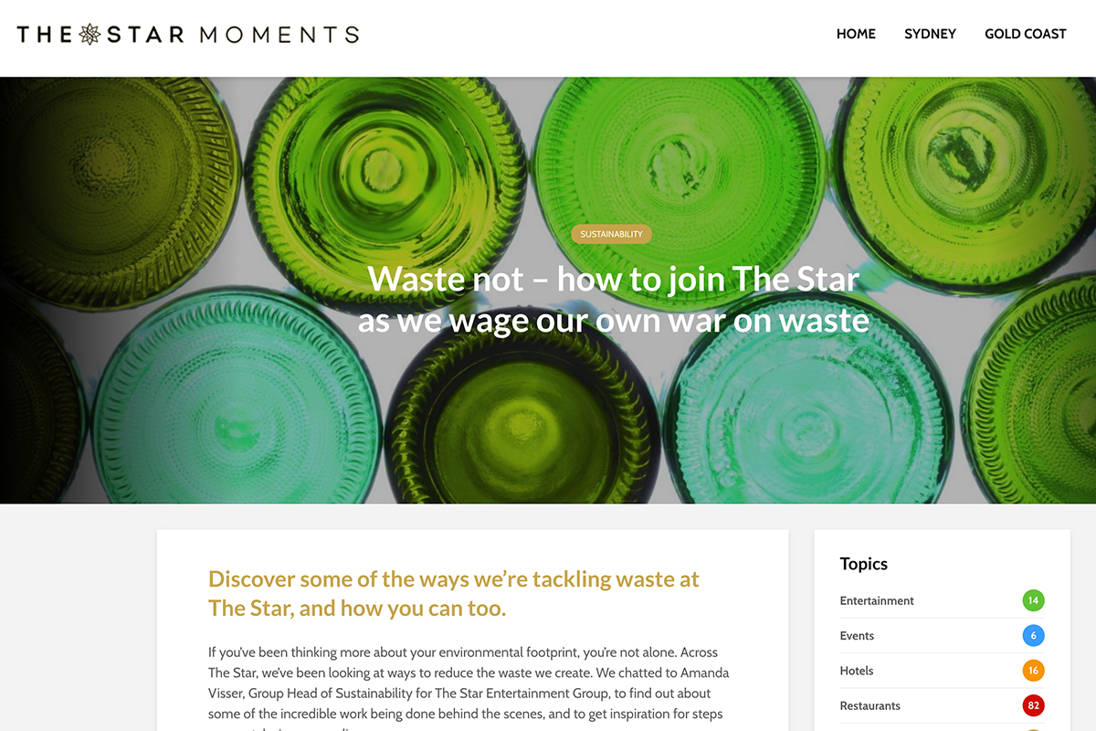 The Star Sustainability