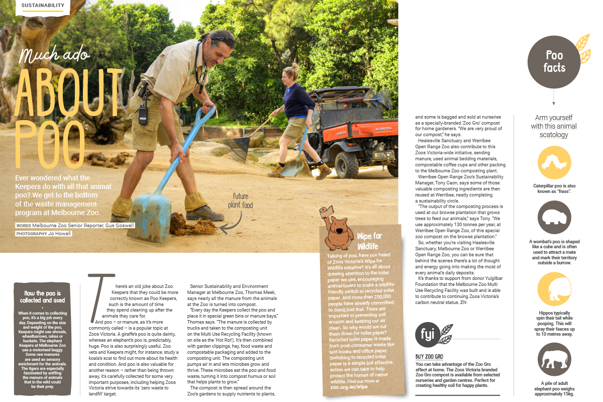 Zoos Victoria sustainability article