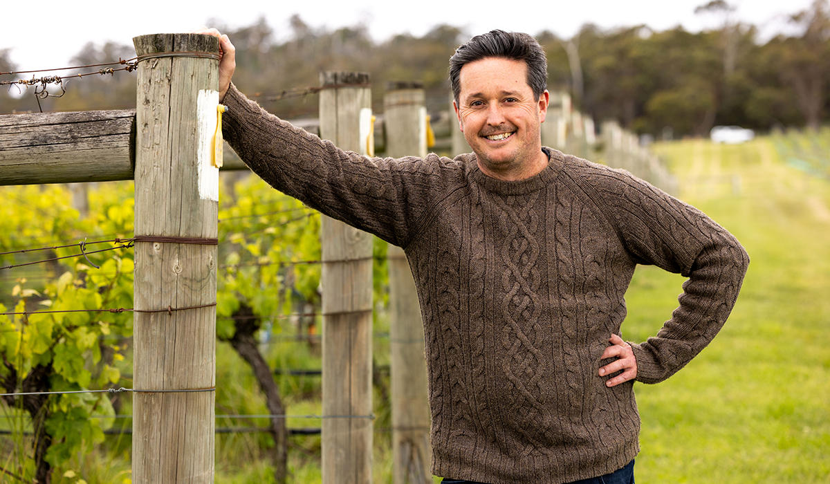 Winemaker Peter Dillon