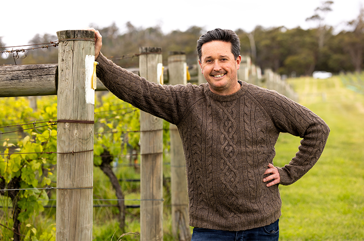 Winemaker Peter Dillon