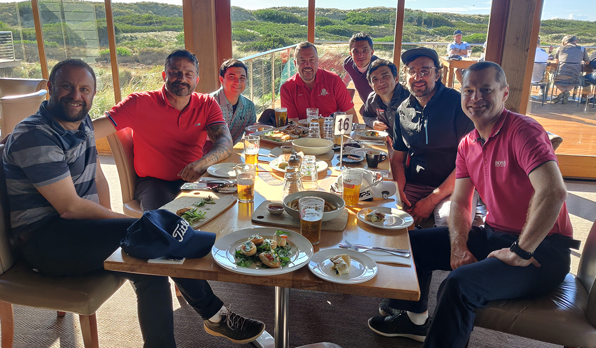 Guests at the 2022 Halliday Barnbougle Cup