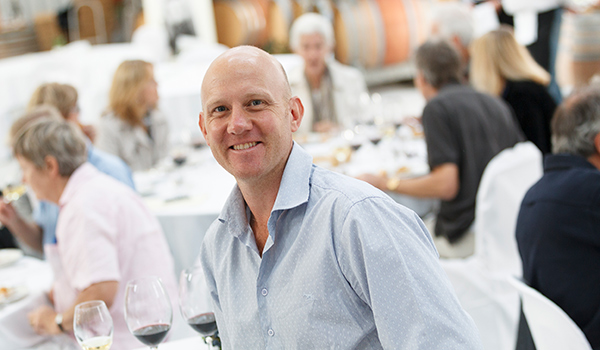 Winemaker Mark Hunter Sanguine Estate