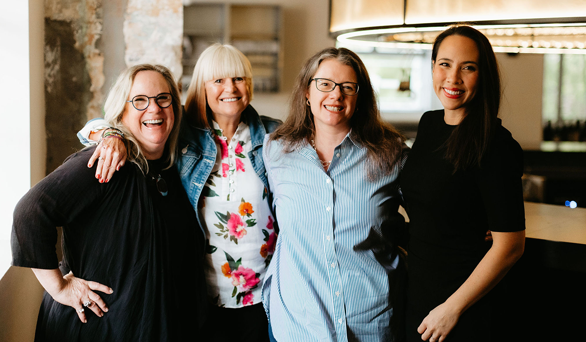 Jane Faulkner, Jeni Port, Toni Paterson MW, Shanteh Wale