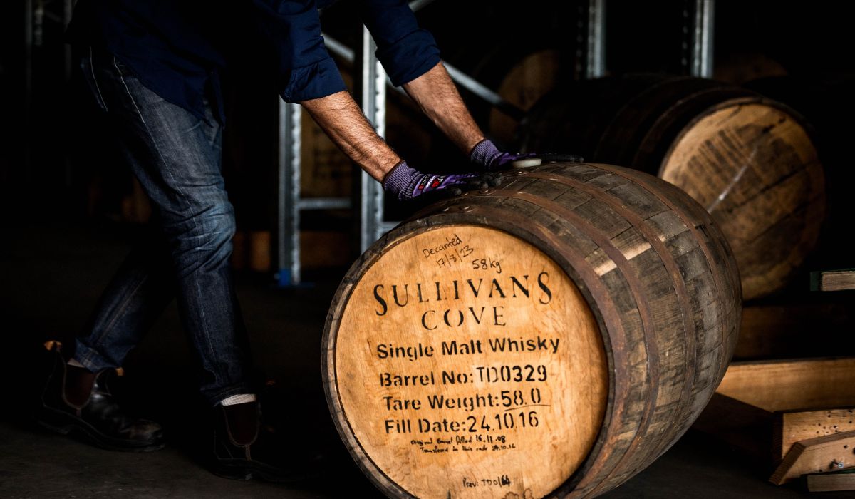 Sullivan's Cove barrel