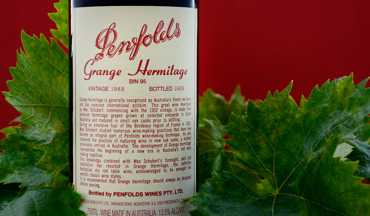 Penfolds Grange Hermitage 1988