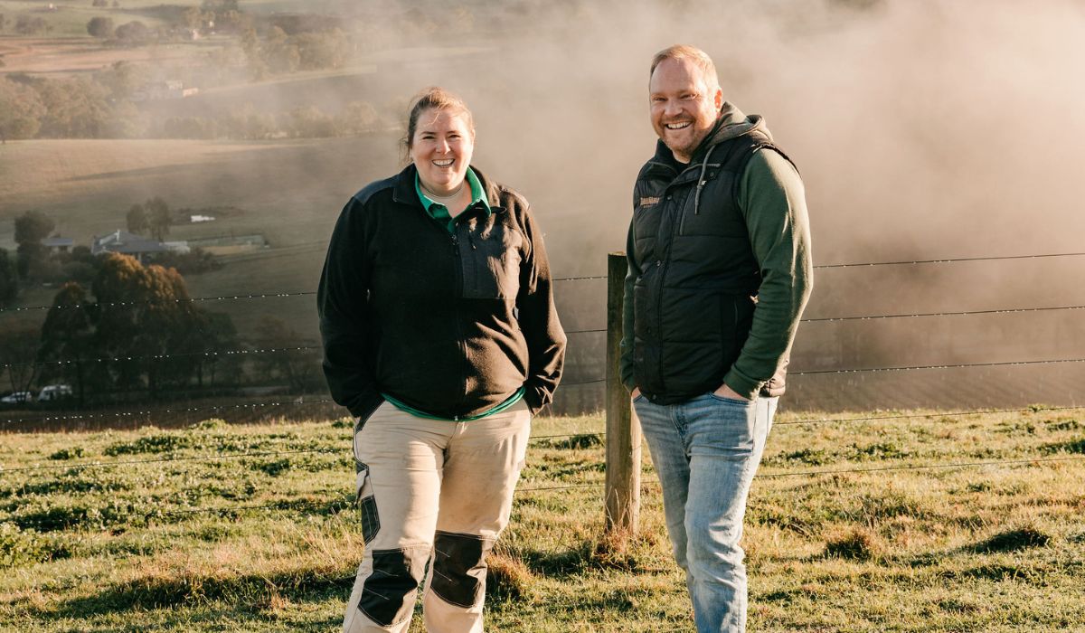 Sarah Fagan and Chris Beard, TarraWarra Estate.