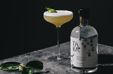 Taka Gin and a martini