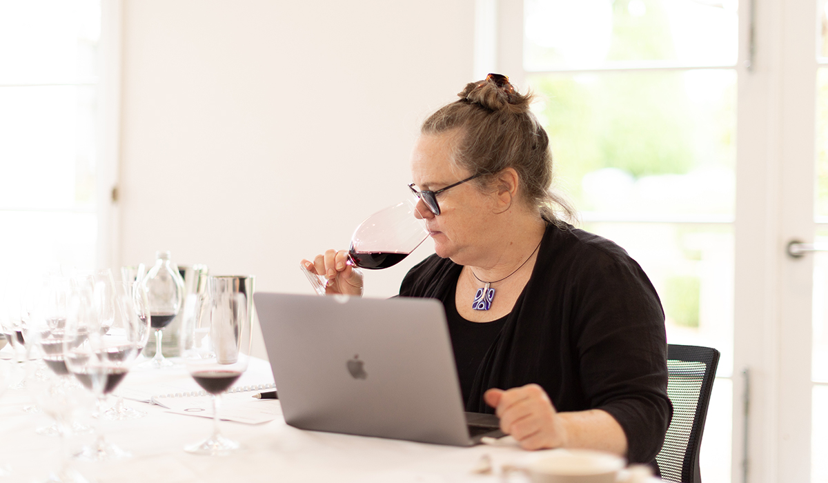 Jane Faulkner at the Halliday awards judging