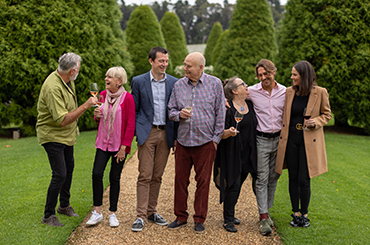 The Halliday tasting team