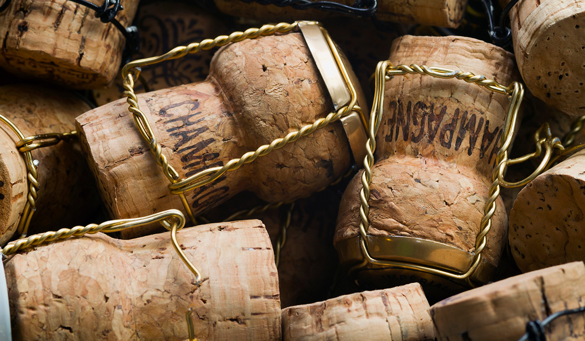 Champagne corks