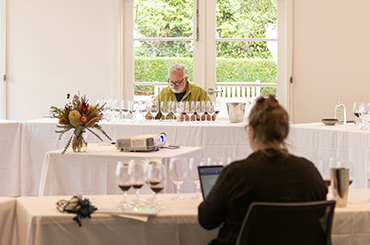 The tasting team judging the best wines of the year 