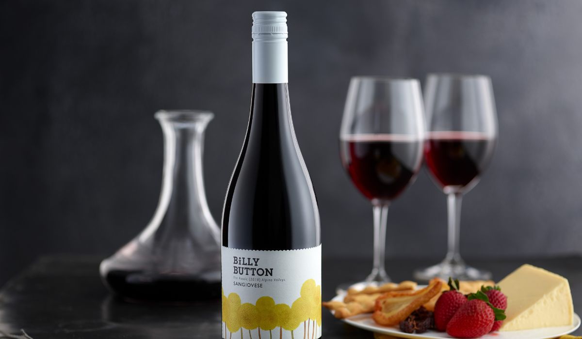 A selection of Billy Button red wines