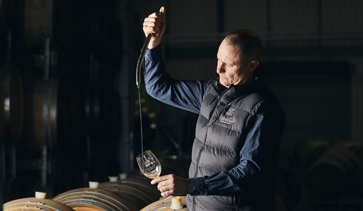 Sidewood Estate winemaker Darryl Catlin