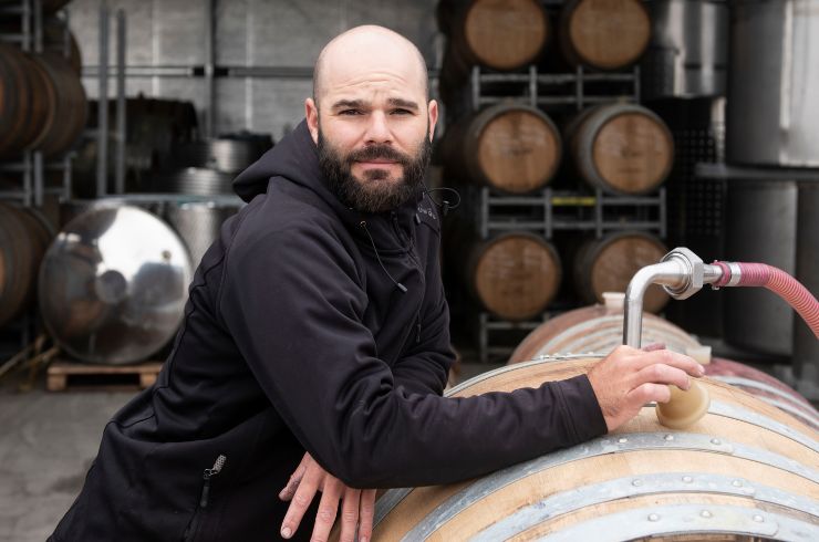 Sigurd winemaker Dan Piwko-Graham