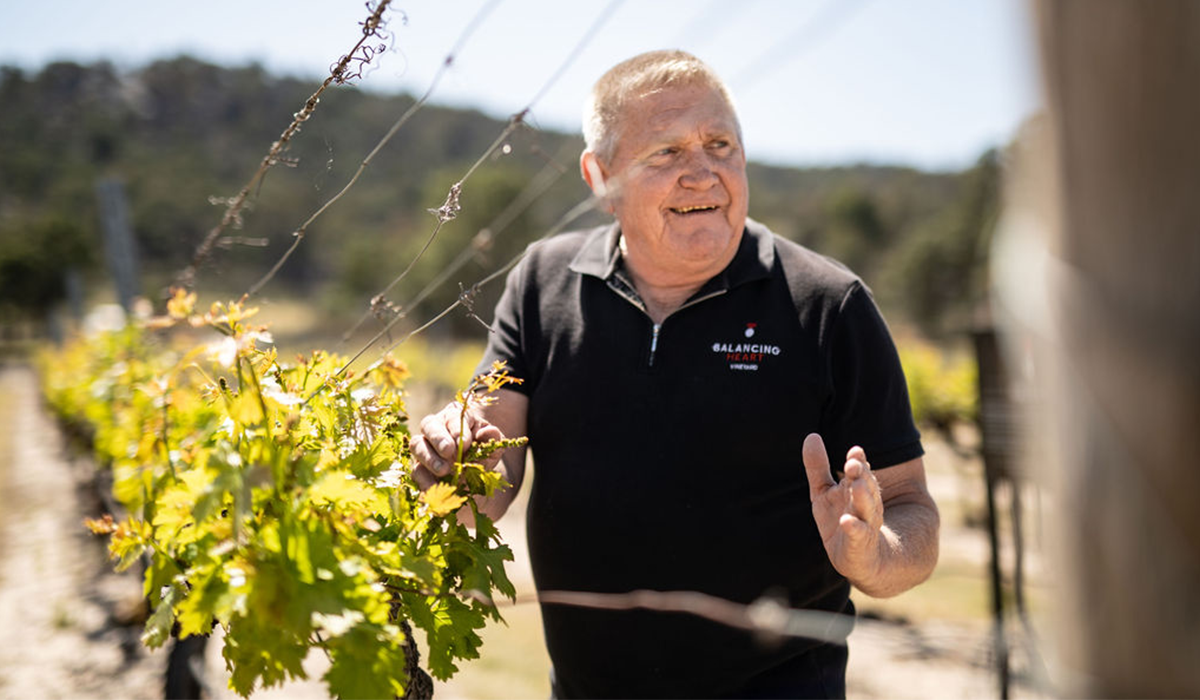 Balancing Heart winemaker