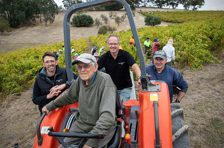 Thistledown winemaking and viticultural team