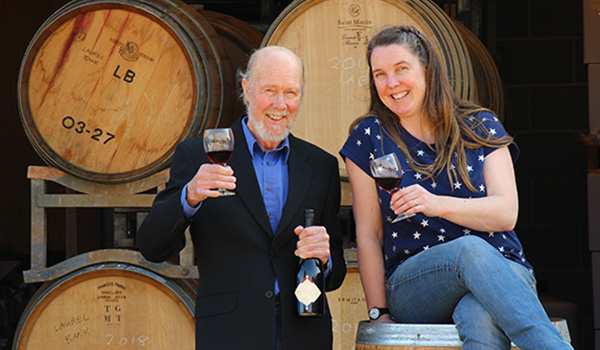 Winemaker Greer Carland of Laurel Bank and Quiet Mutiny