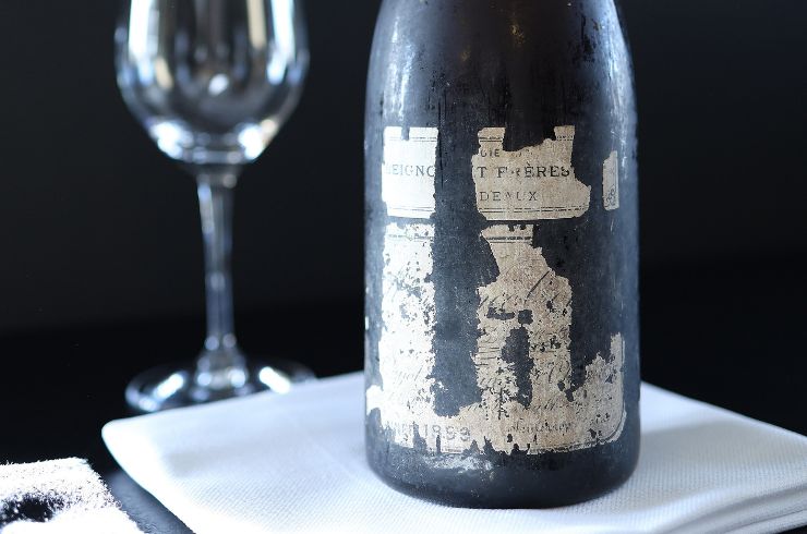 A bottle of Romanée-Conti 1899.