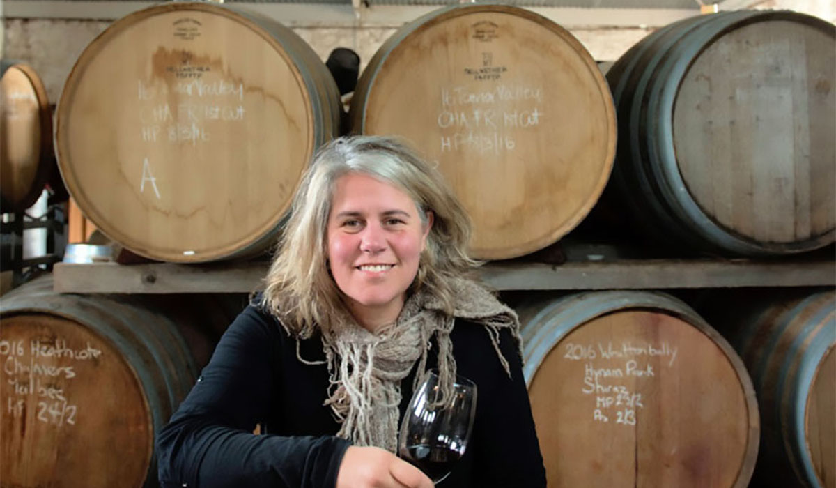 Winemaker Sue Bell of Bellwether in Coonawarra