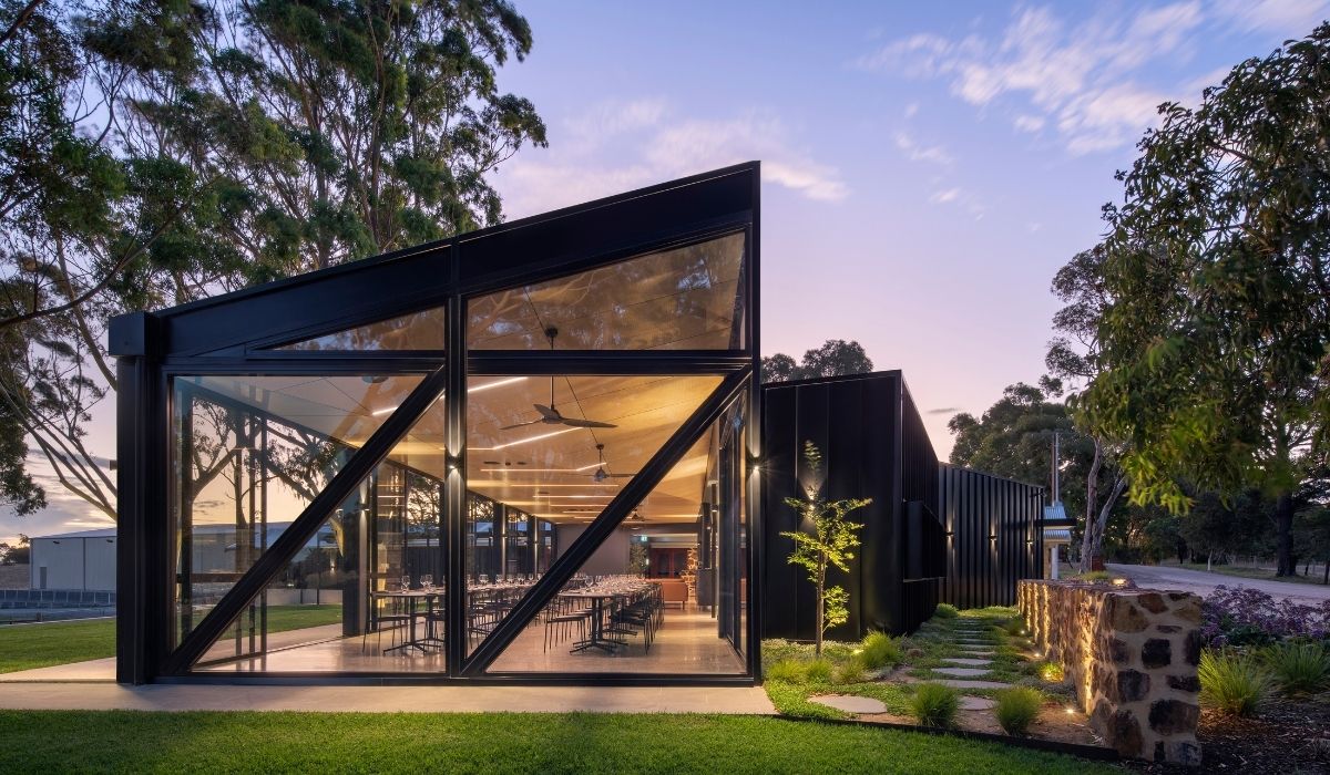 The cellar door at Anvers Wines.