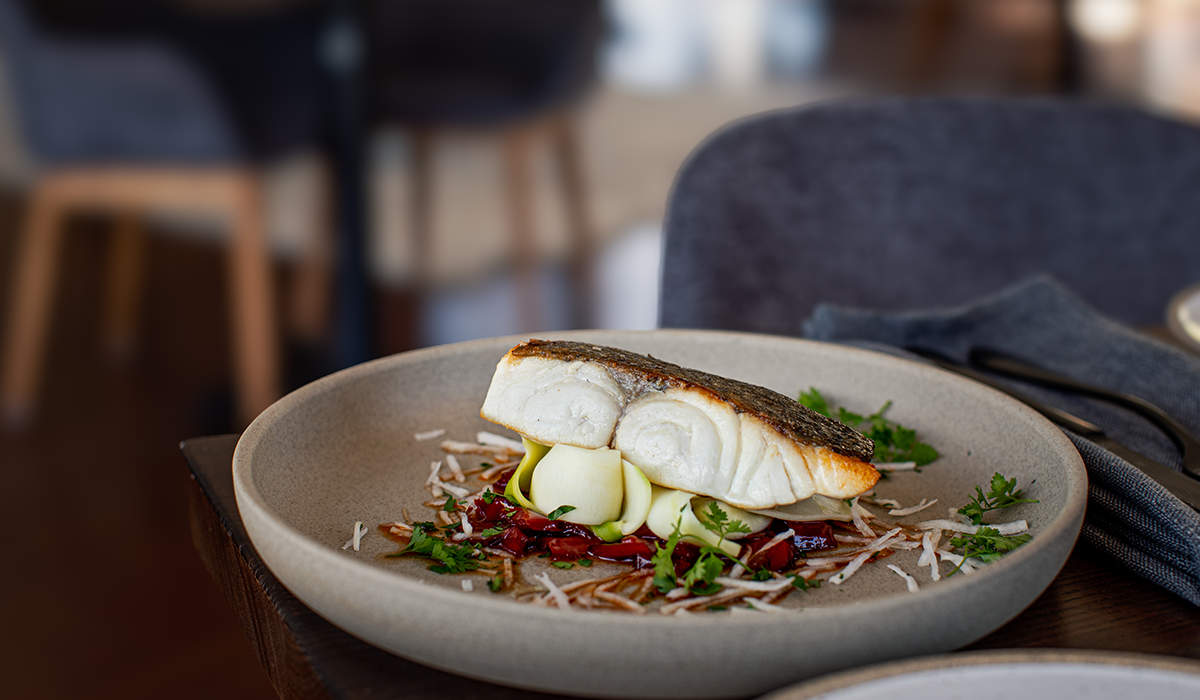 Barramundi dish