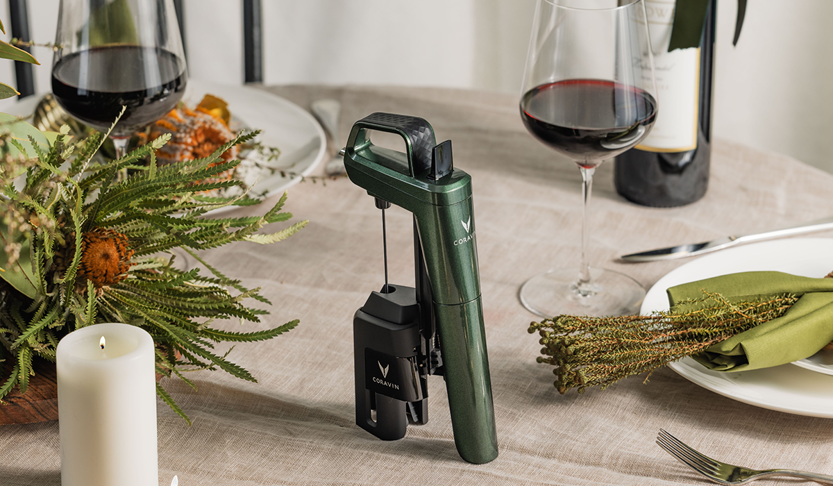 Coravin's Limited-Edition Forest-Green System