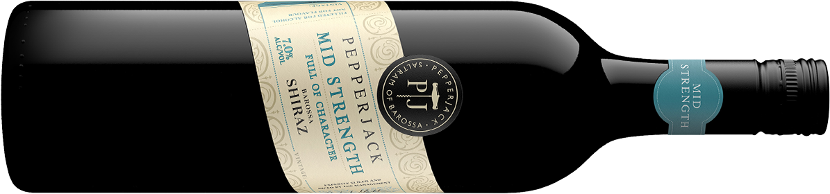 Pepperjack's Mid-Strength Shiraz