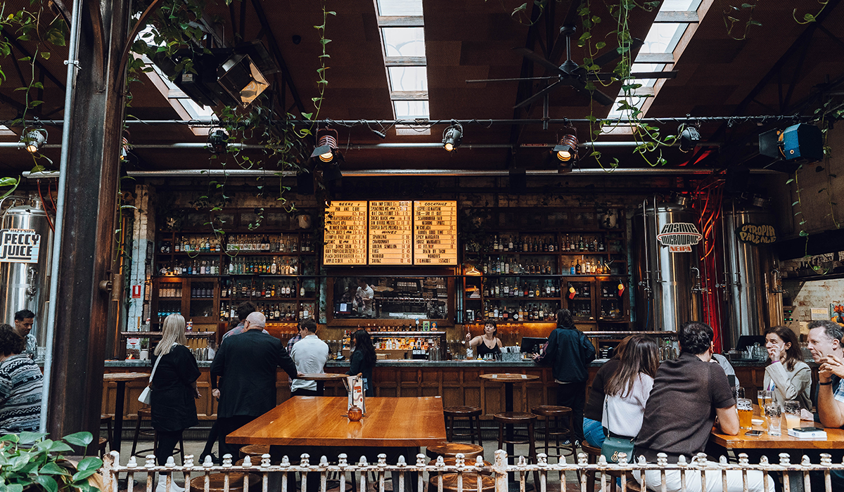 Inside Bodriggy Brewing Co