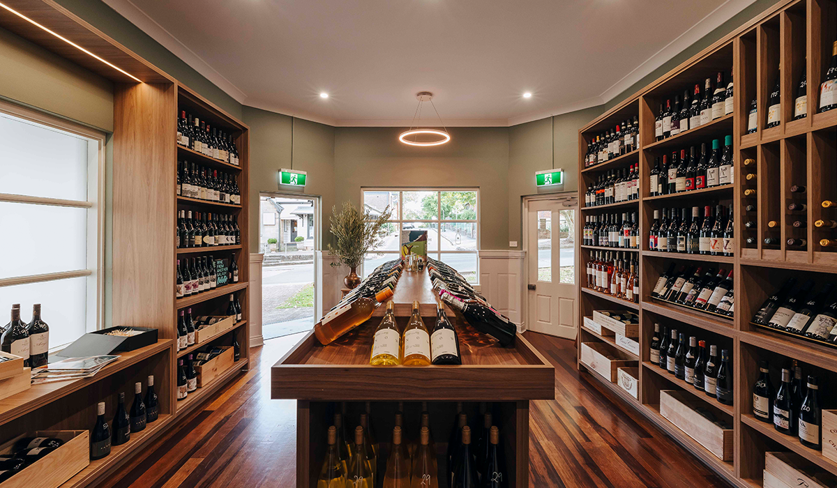 Inside Hunters Hill Wine Room