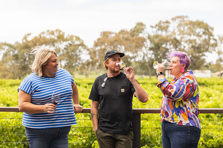 Lauren Langfield, Brendon Keys, Anita Goode