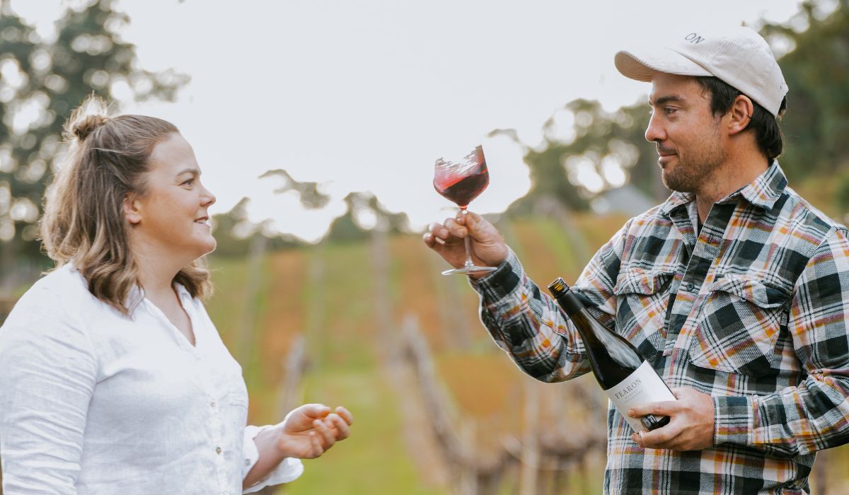 Rachel and Tim Fearon