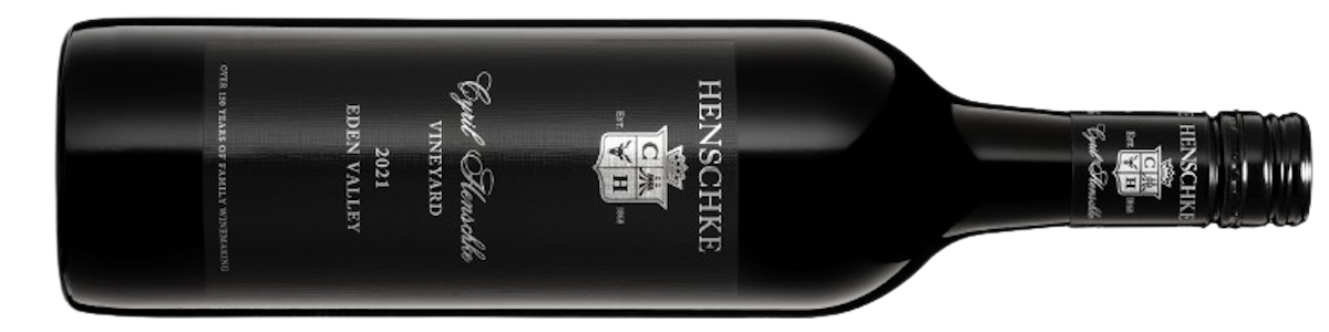 Henschke wine bottle
