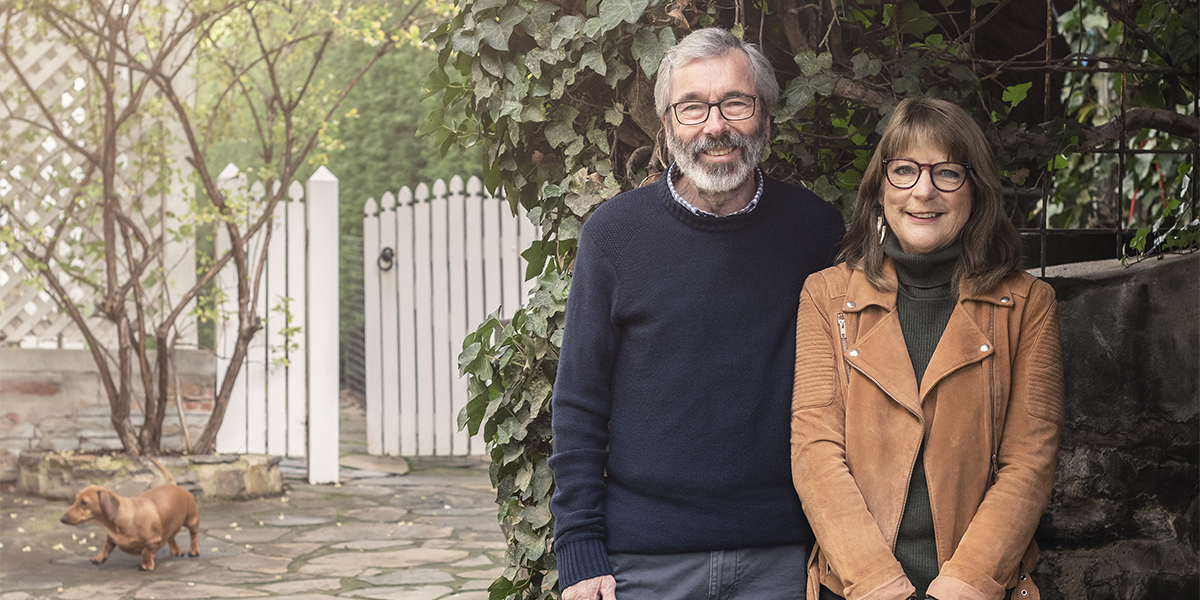 Stephen and Prue Henschke