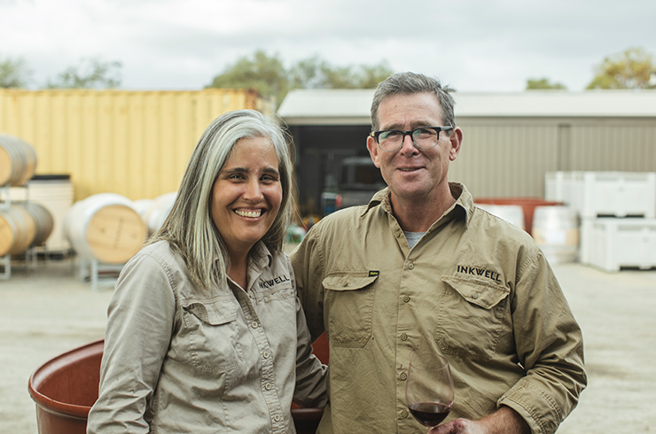 Irina Santiago-Brown and Dudley Brown