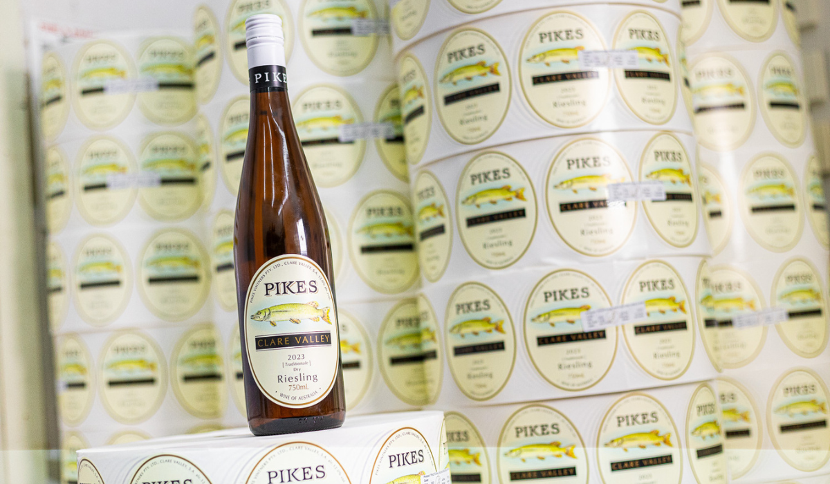 Pikes wine labels
