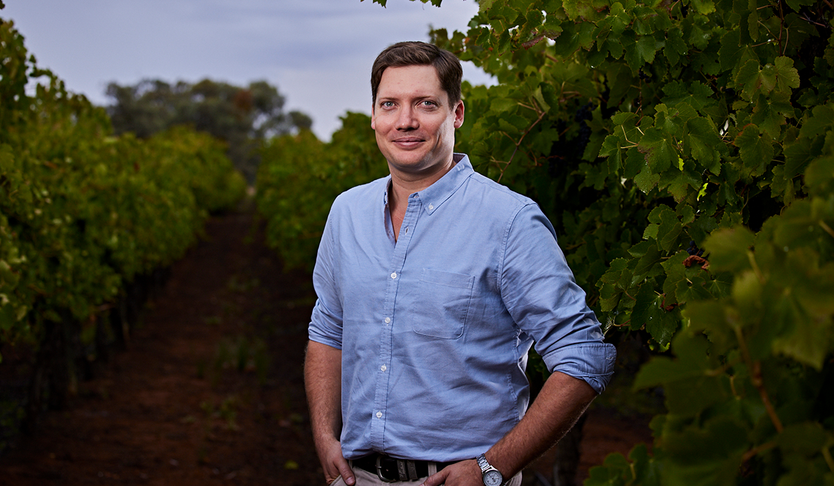 Andrew Brookes, winemaker at Banrock Station