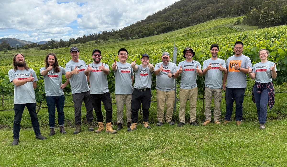Group from Viticulture Australia