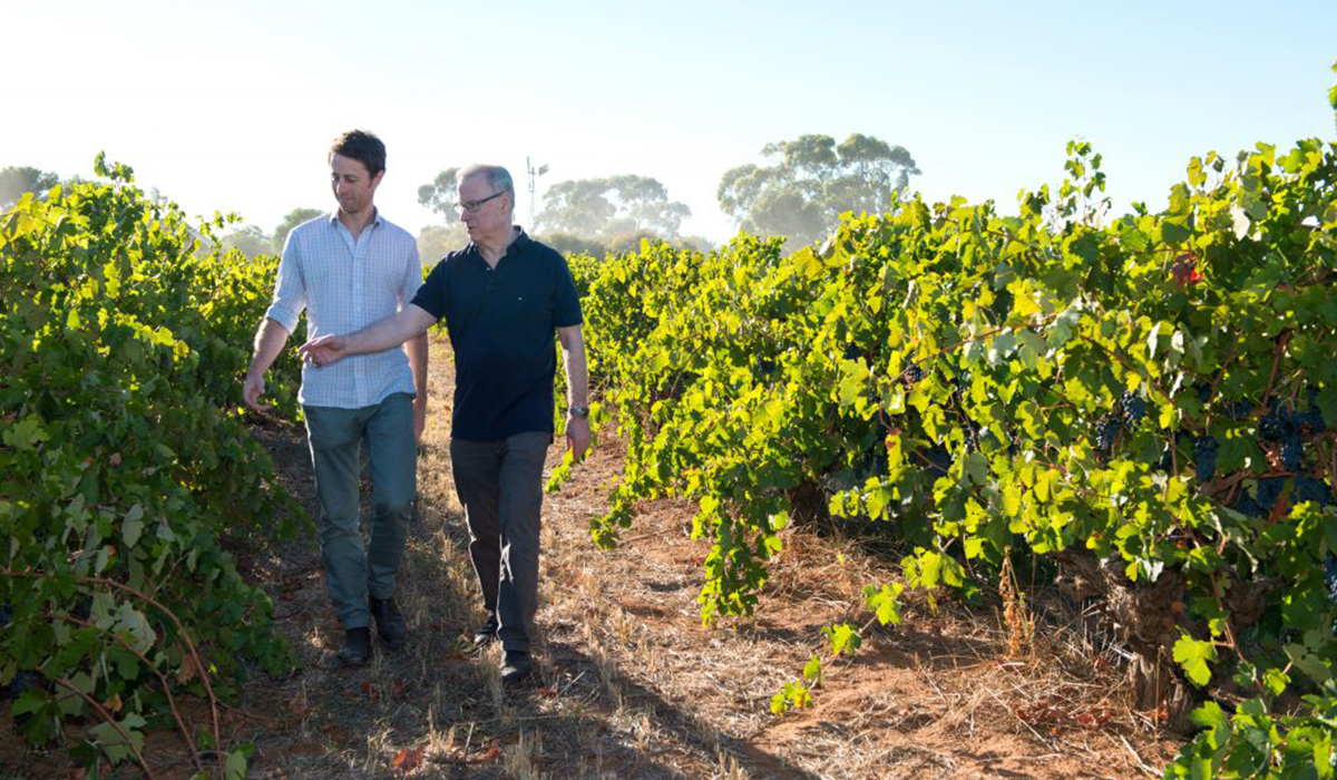 Tim and John Duval of Barossa winery John Duval Wines