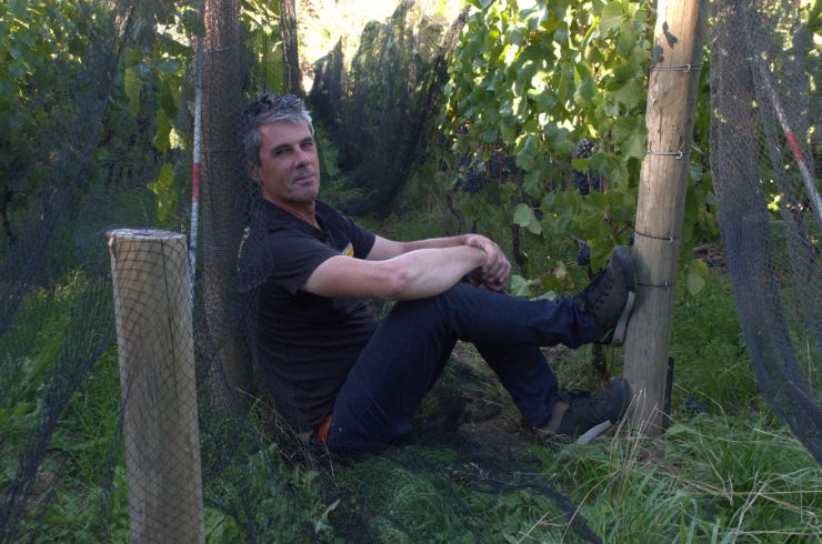 Viticulturist Tim Brown