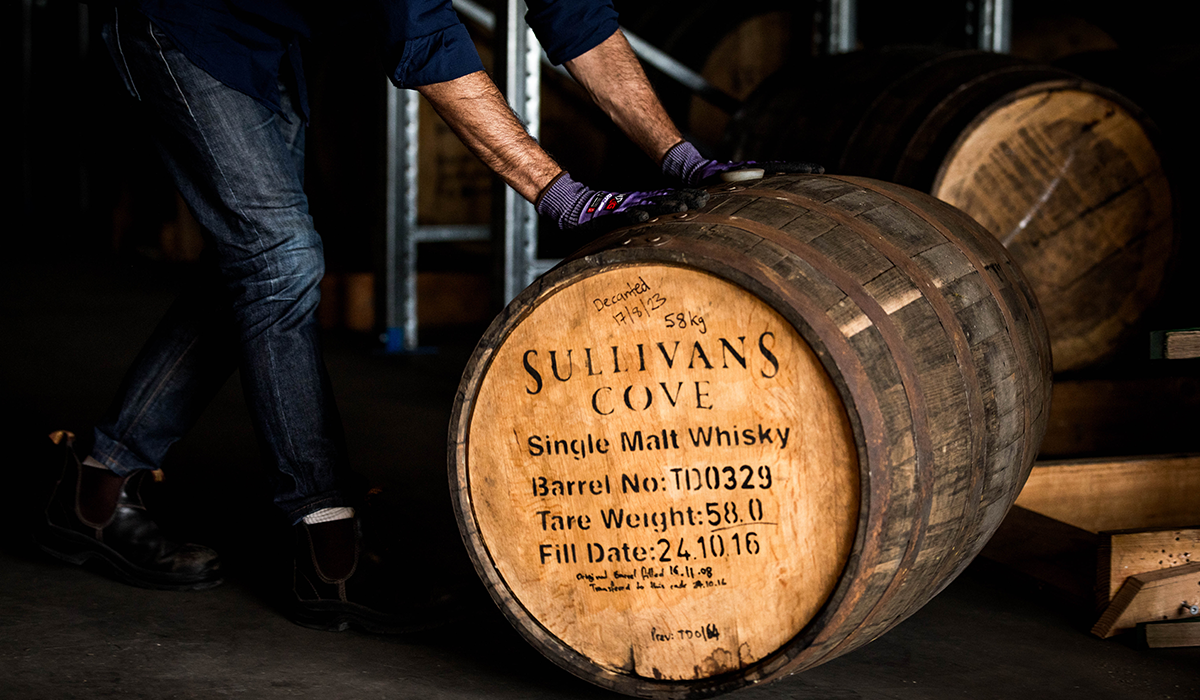 Sullivans Cove barrel