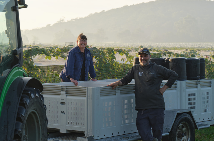 Winemakers at Yarra Yering 