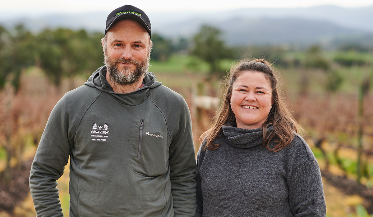 Andrew George and Sarah Crowe