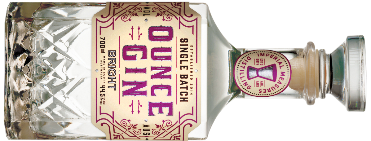 Ounce Gin Bright bottle