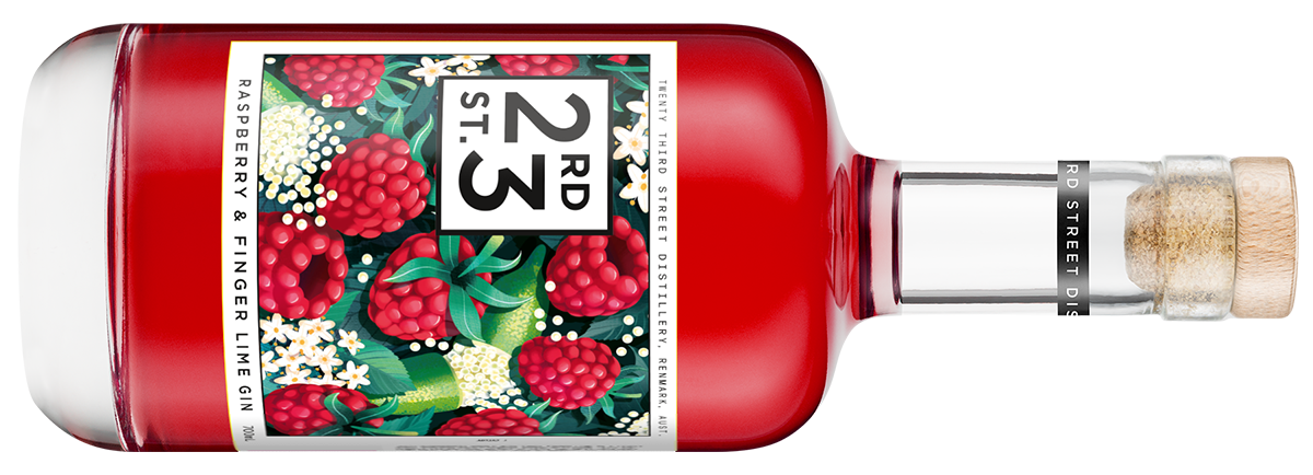 23rd Street gin bottle