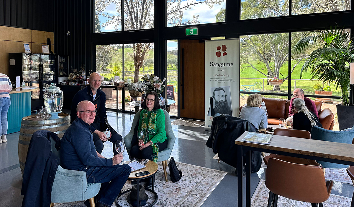Sanguine Estate cellar door