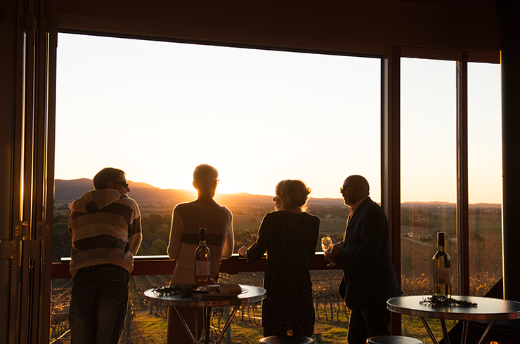 First Ridge cellar door