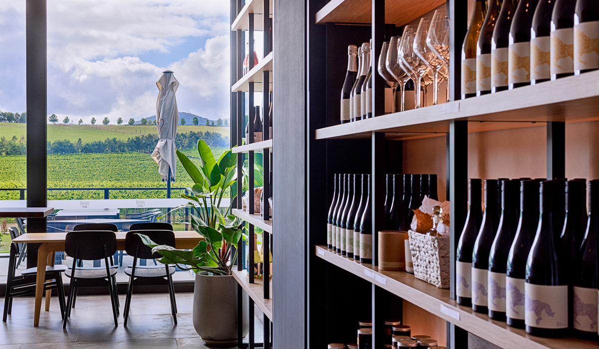 Helen & Joey cellar door