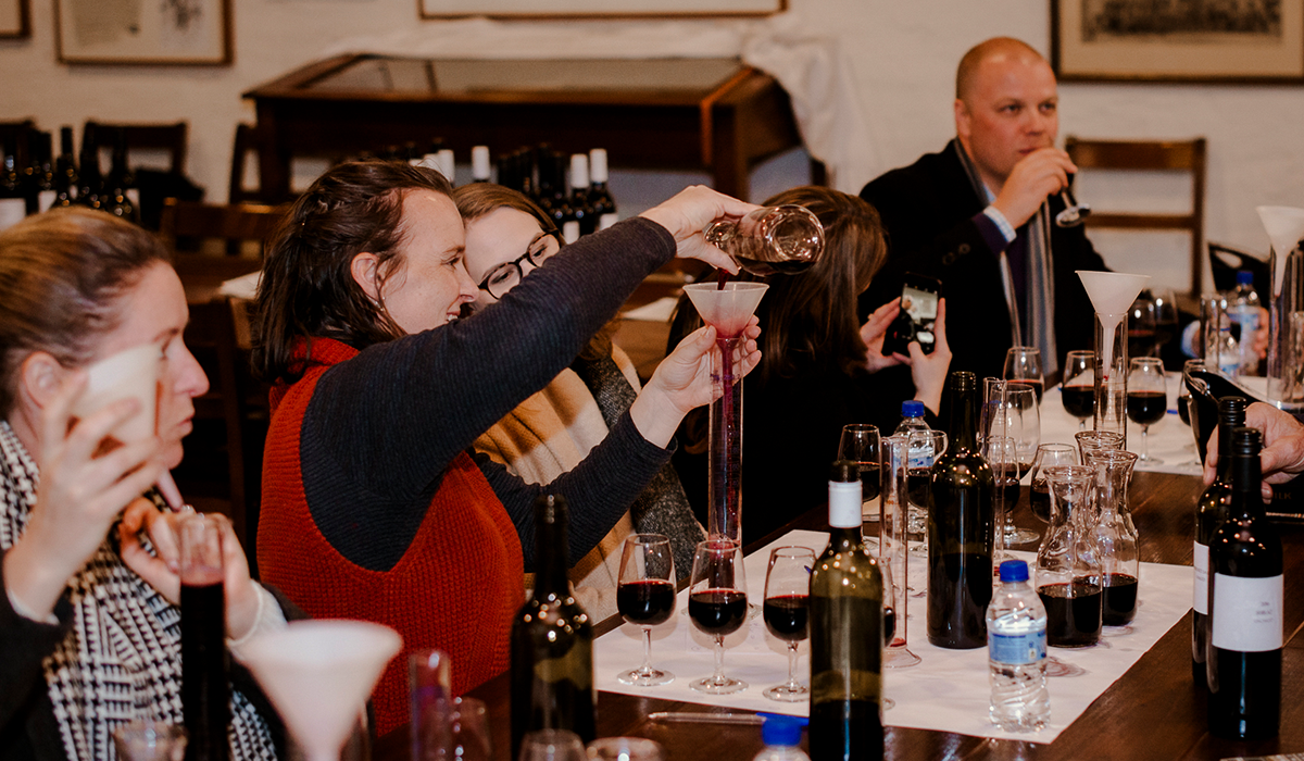 Tahbilk wine blending experience