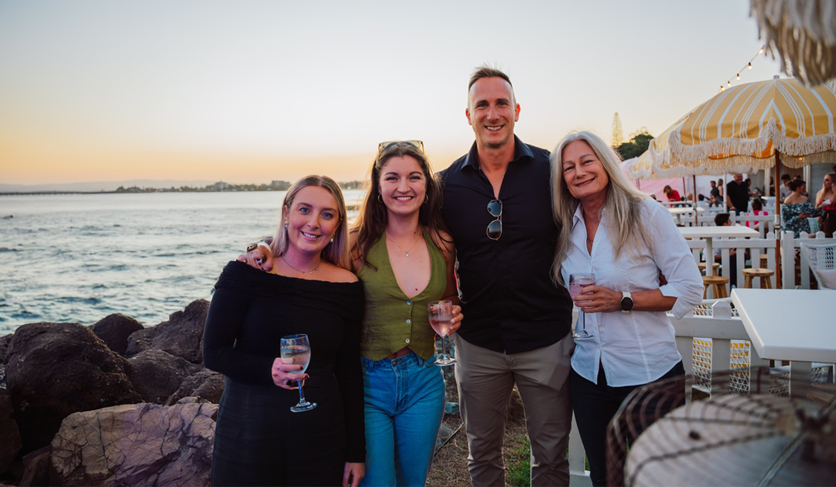 Festival goers at Moreton Bay Food and Wine Festival