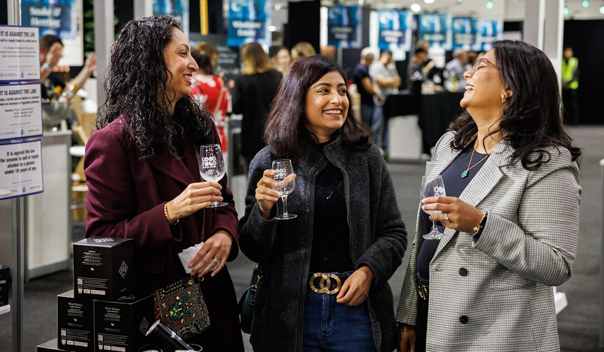 Attendees at Good Food and Wine Show